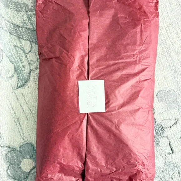 White + Warren cashmere Khaki travel wrap - Picture 6 of 8